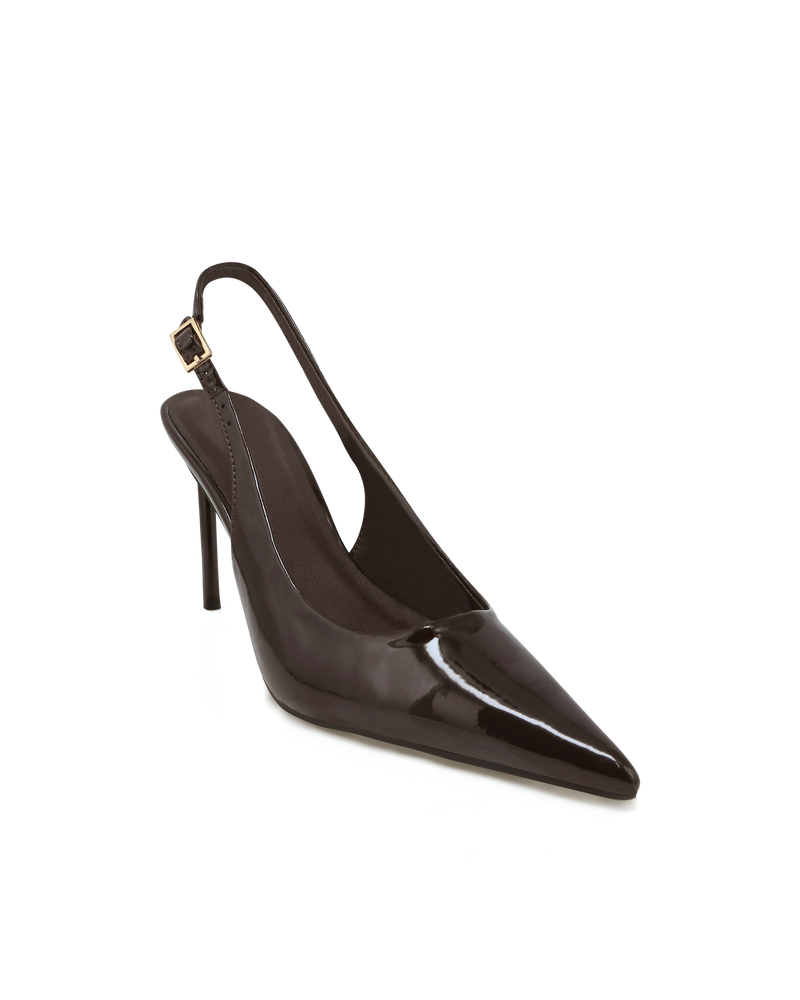 FOTENE - DARK CACAO PATENT-Heels-Billini-Billini