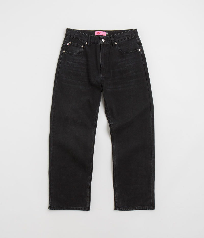 Frog Relaxed Fit Bootcut Jeans in Black