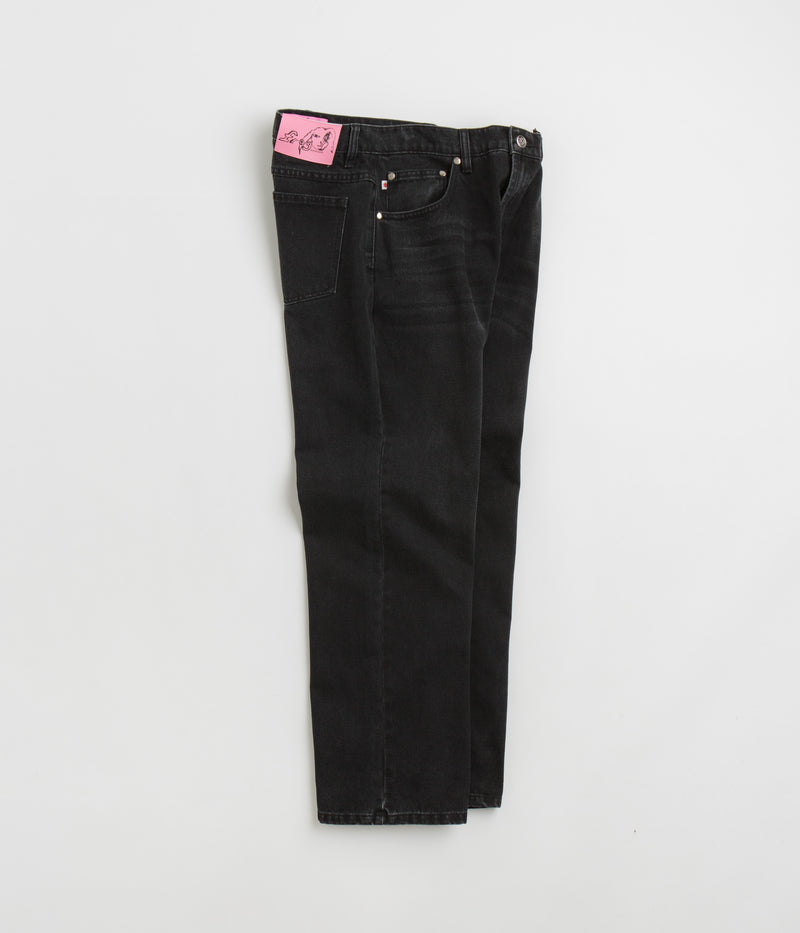 Frog Relaxed Fit Bootcut Jeans in Black