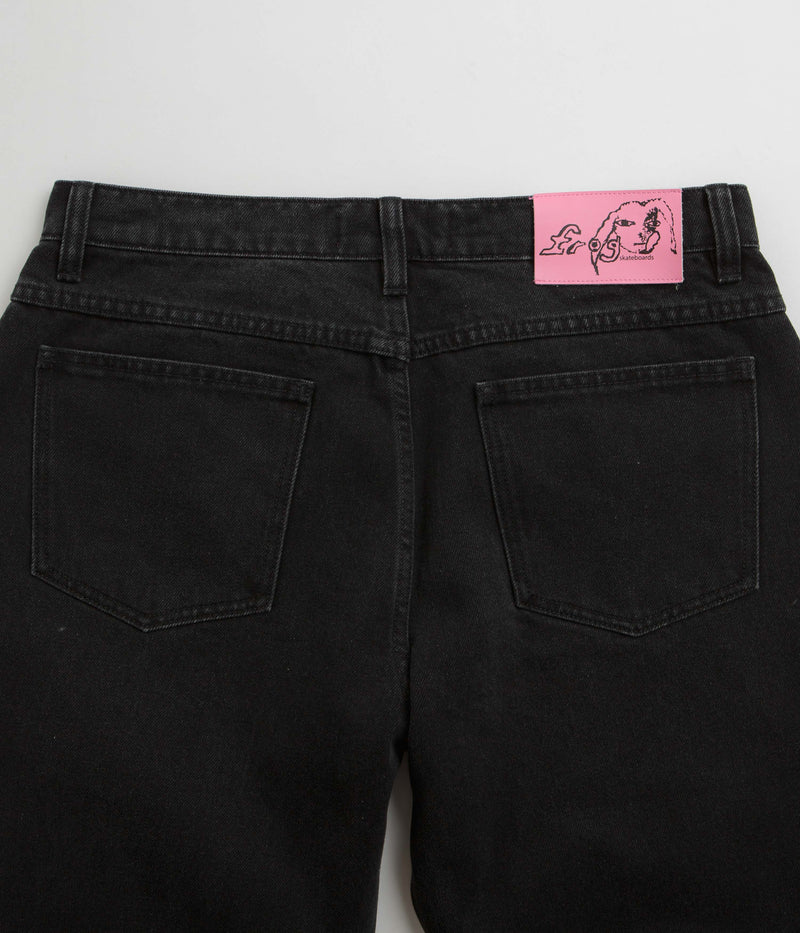 Frog Relaxed Fit Bootcut Jeans in Black