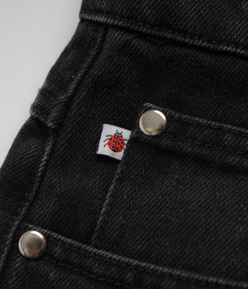 Frog Relaxed Fit Bootcut Jeans in Black