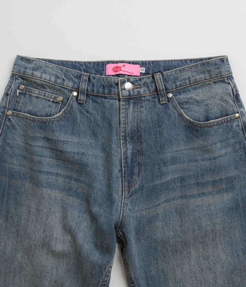 Frog Relaxed Fit Bootcut Jeans in Indigo