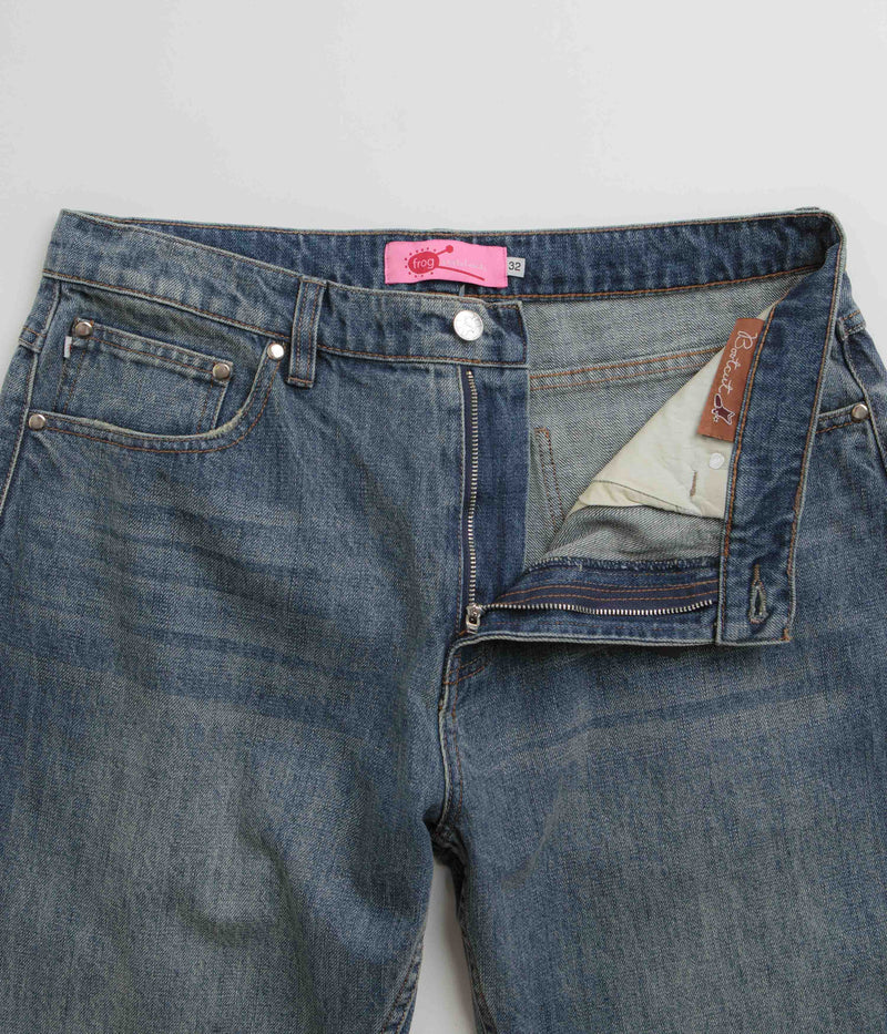 Frog Relaxed Fit Bootcut Jeans in Indigo