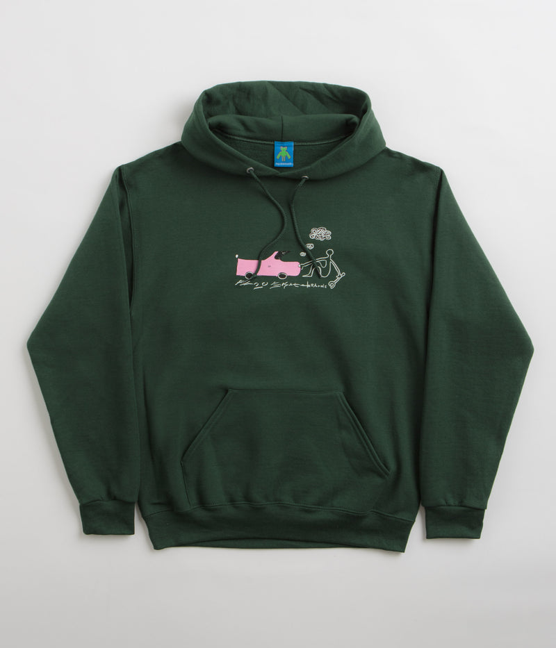 Frog Truck Repair Hoodie in Forest