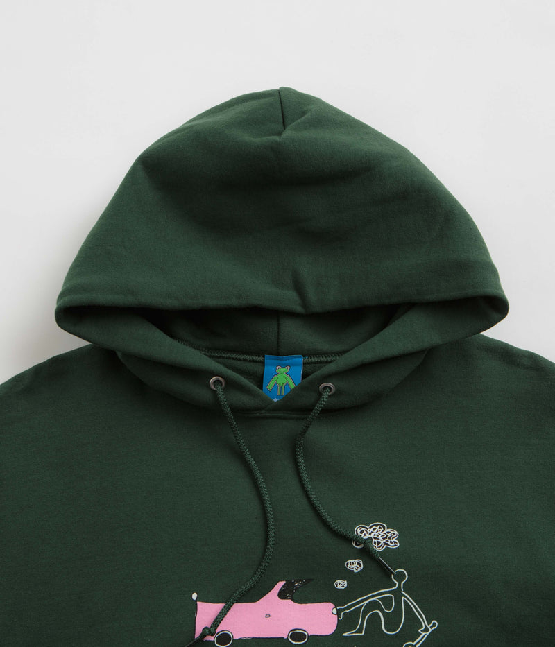 Frog Truck Repair Hoodie in Forest