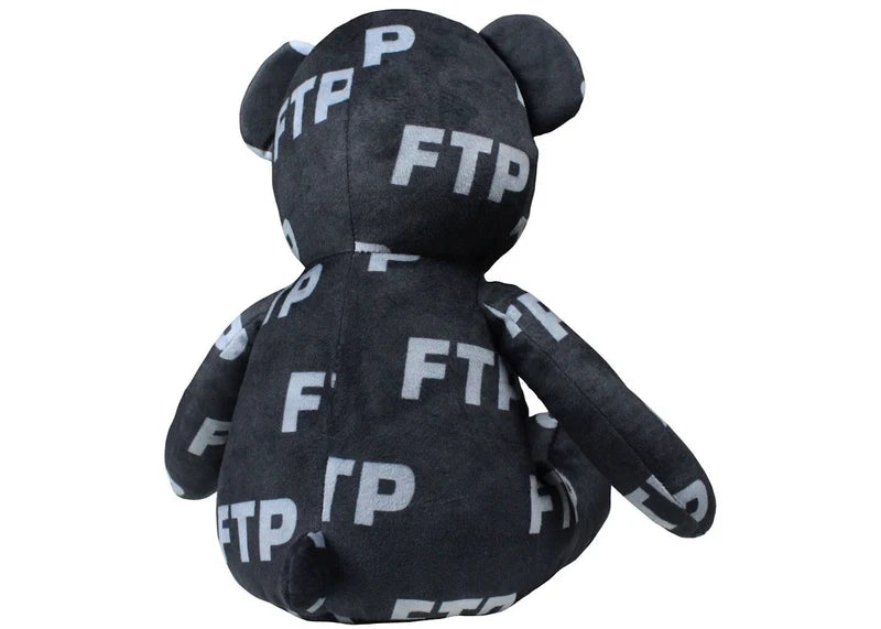 FTP Allover Print Teddy Bear Black