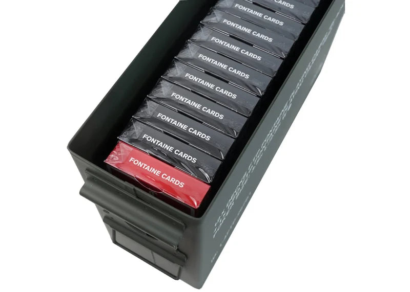 FTP Fontaine 12 Black Edition & 1 Red Edition Decks Ammo Brick Box