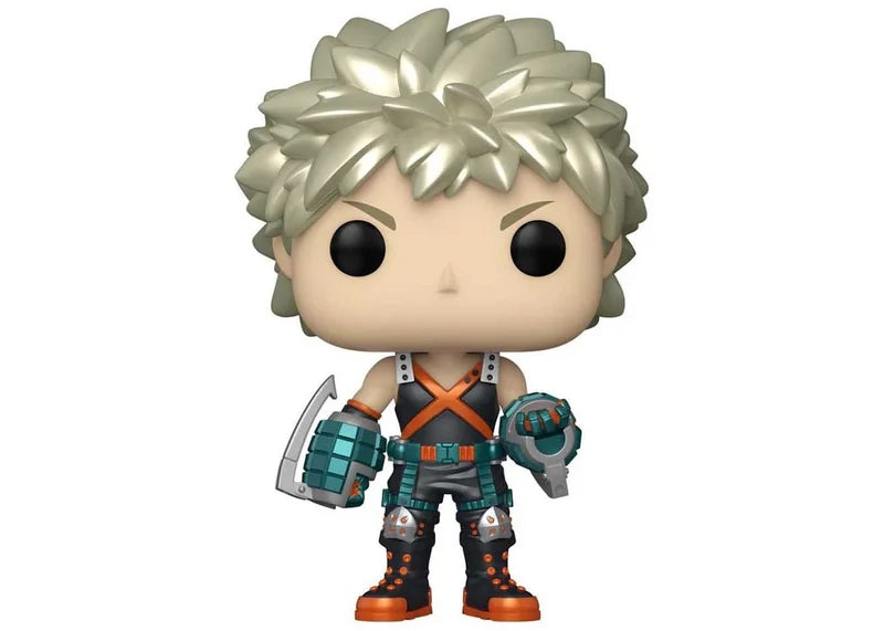 Funko Pop! Tees My Hero Academia Katsuki Bakugo With Tee GameStop Exclusive Figure