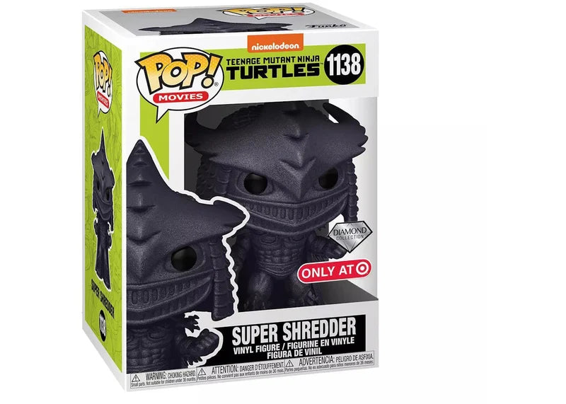 Funko Pop! Tees Teenage Mutant Ninja Turtles Super Shredder (With Tee) Diamond Collection Target Exclusive Figure #1138