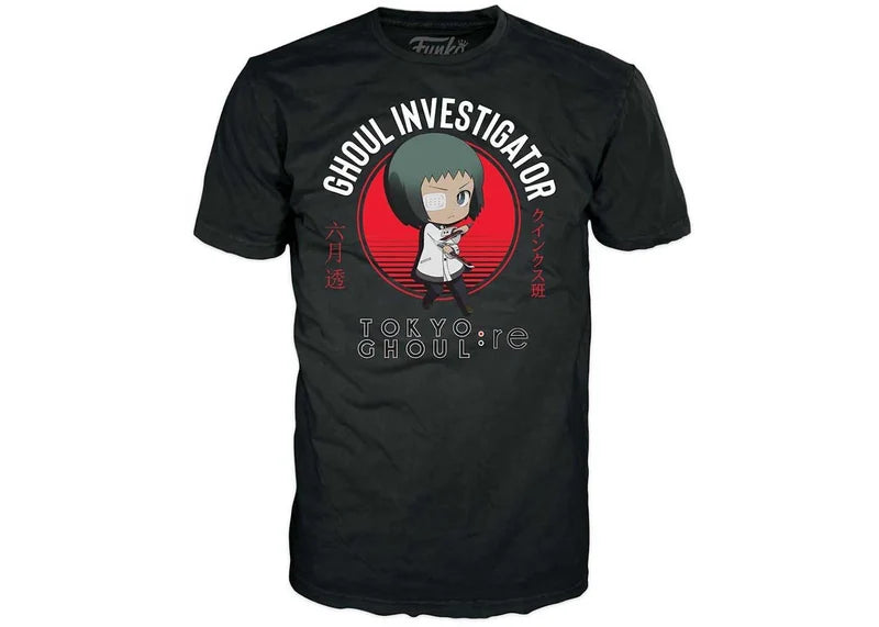 Funko Pop! Tees Tokyo Ghoul: re Ken Kaneji GameStop Exclusive with T-Shirt Bundle