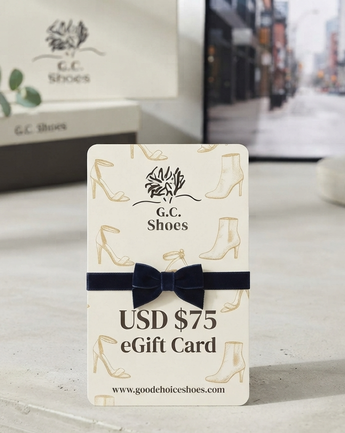 G.C. Shoes eGift Card – The Perfect Fashionable Gift for Her