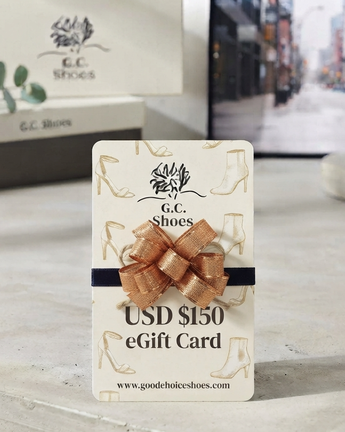 G.C. Shoes eGift Card – The Perfect Fashionable Gift for Her