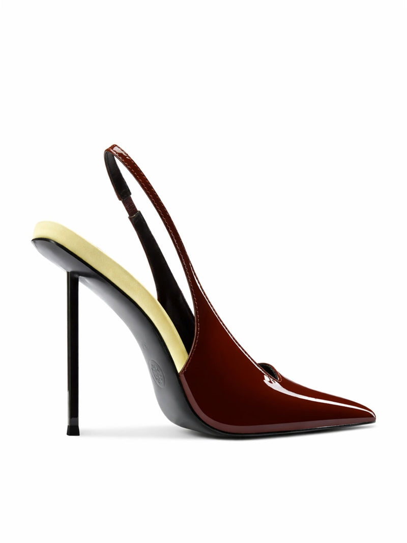 G63X Slingback 120 - Brown Two Tone - FEMME LA