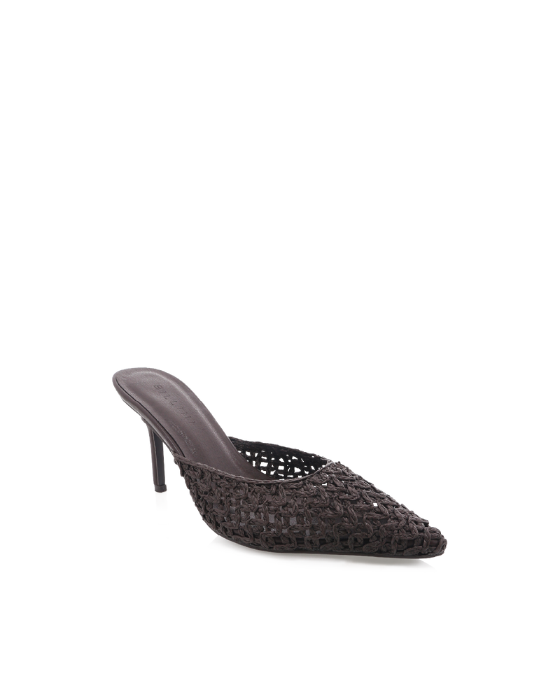 GARNETTE - CHOCOLATE-PUMPS-Billini-Billini