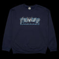 Thrasher | Gato Crewneck Color : Navy