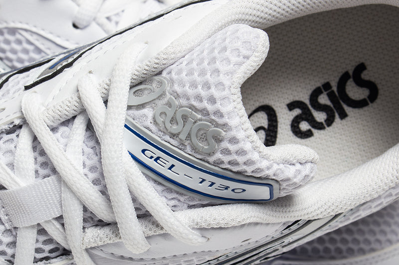 Asics | Gel-1130 Style # 1201A256.119 Color : White / Tuna Blue