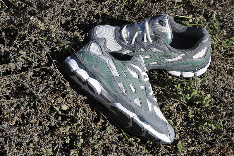 Asics | Gel-NYC Style # 1203A383-101 Color : Cream / Steel Grey