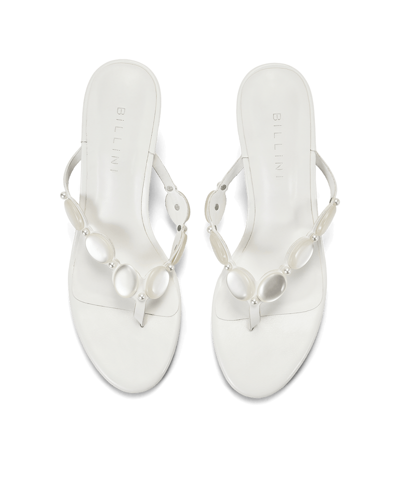 GEMA - WHITE SHINE-Heels-Billini-Billini
