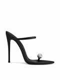 Geneva Slipper - Black - FEMME LA