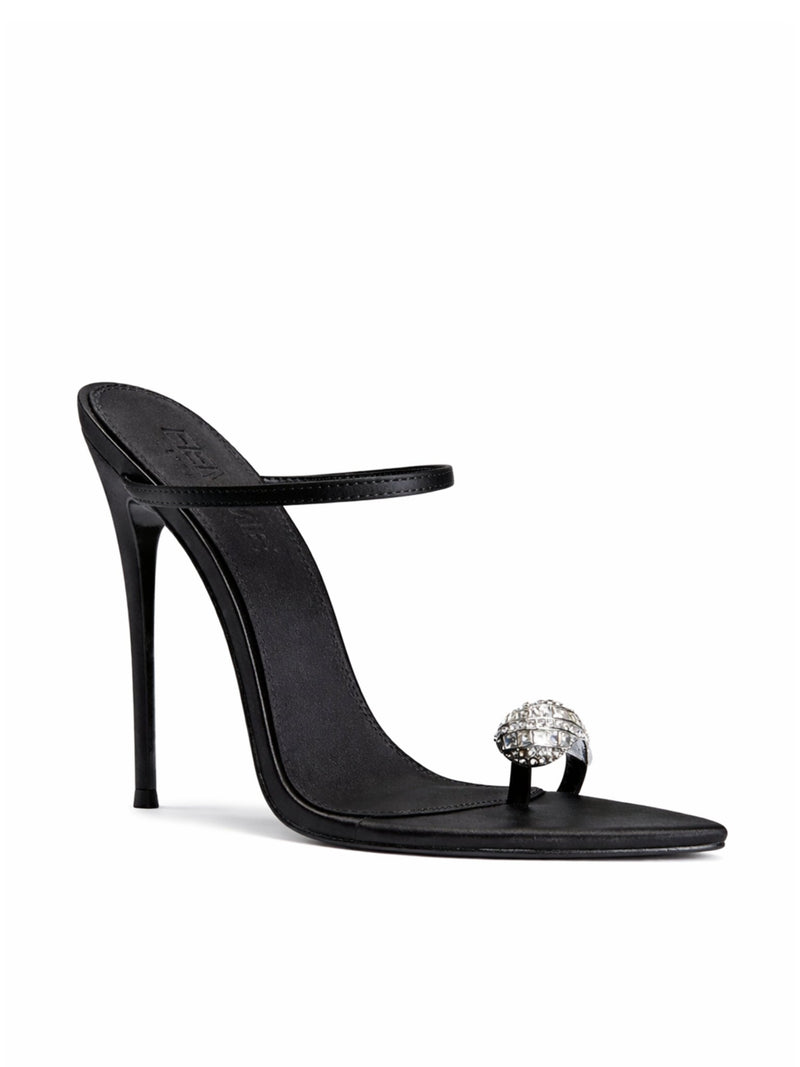 Geneva Slipper - Black - FEMME LA