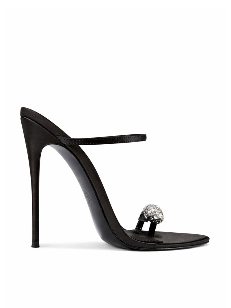 Geneva Slipper - Black - FEMME LA