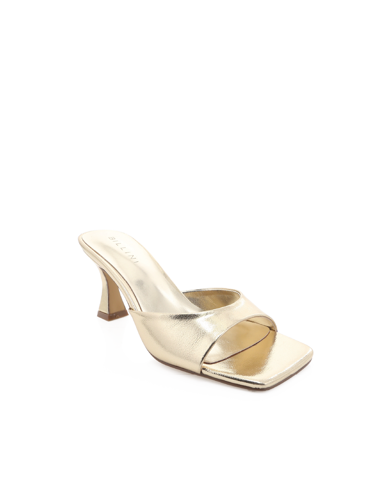 GIULIA - GOLD METALLIC-Heels-Billini-Billini