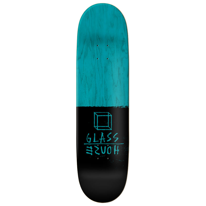Glass House Rats Skateboard Deck - Black/Gold - 9.00"