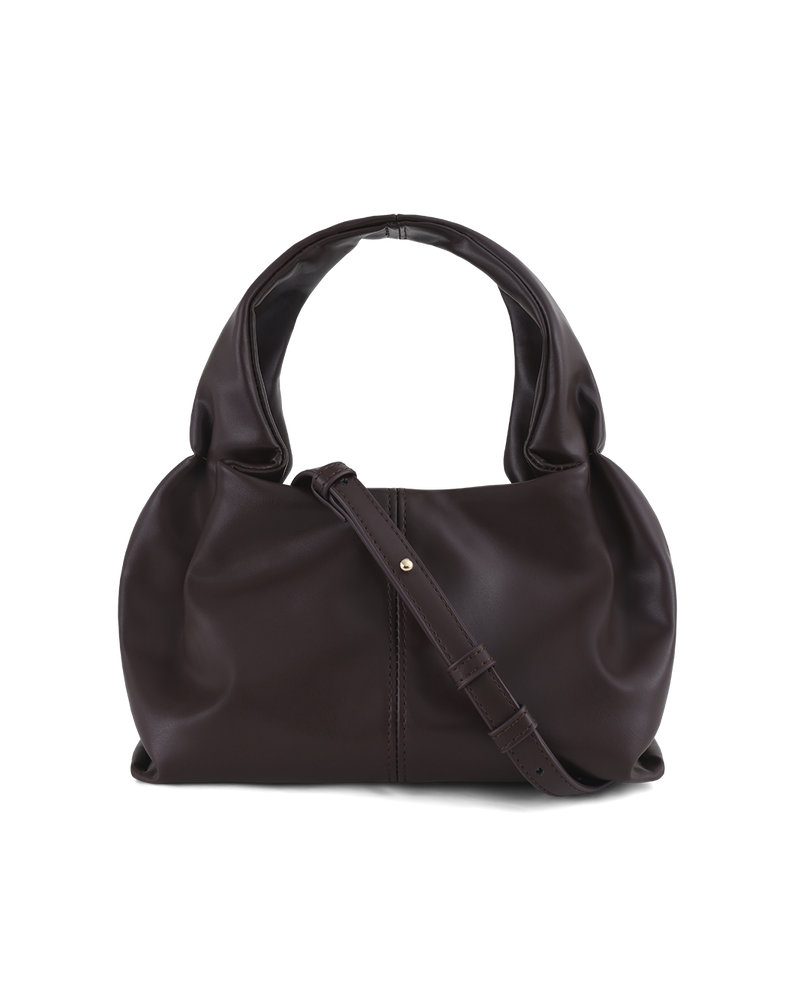 GLORIA HANDLE BAG - DARK CACAO-Handbags-Billini-Billini