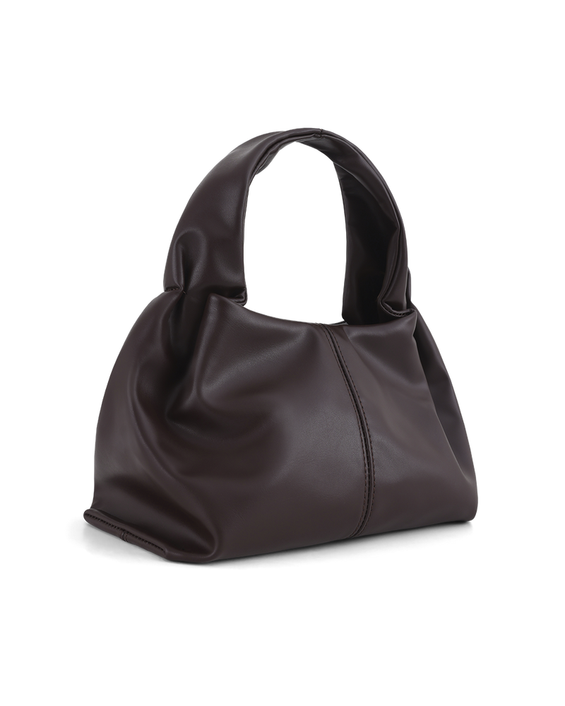 GLORIA HANDLE BAG - DARK CACAO-Handbags-Billini-Billini
