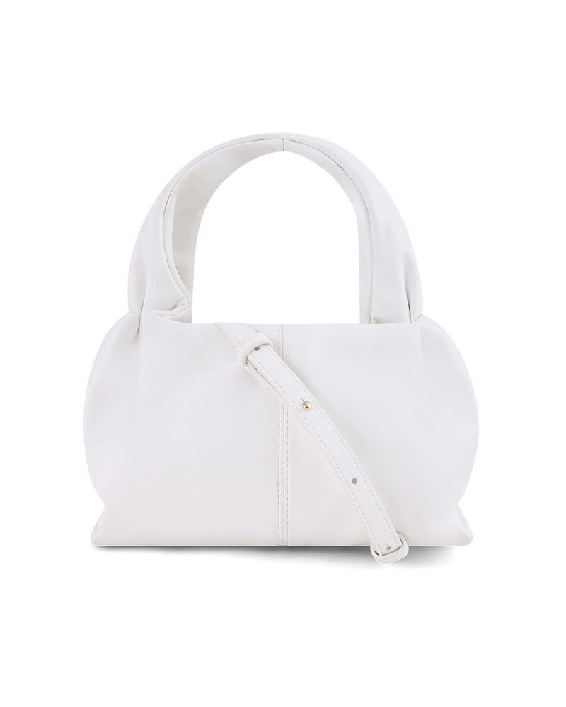 GLORIA HANDLE BAG - WHITE-Handbags-Billini-Billini
