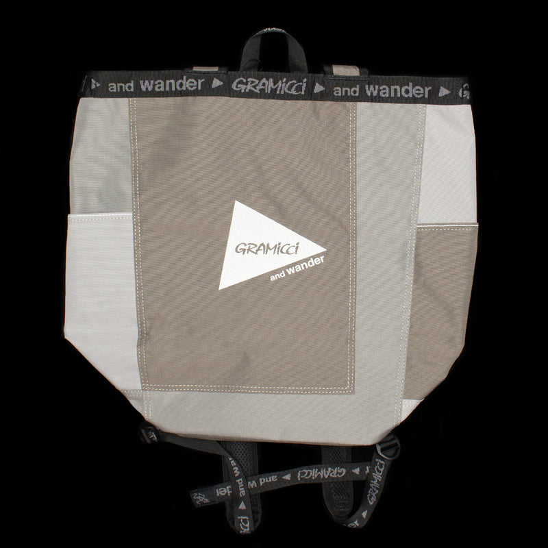 Gramicci x and Wander | Multi Patchwork 2Way Pack Multi Beige