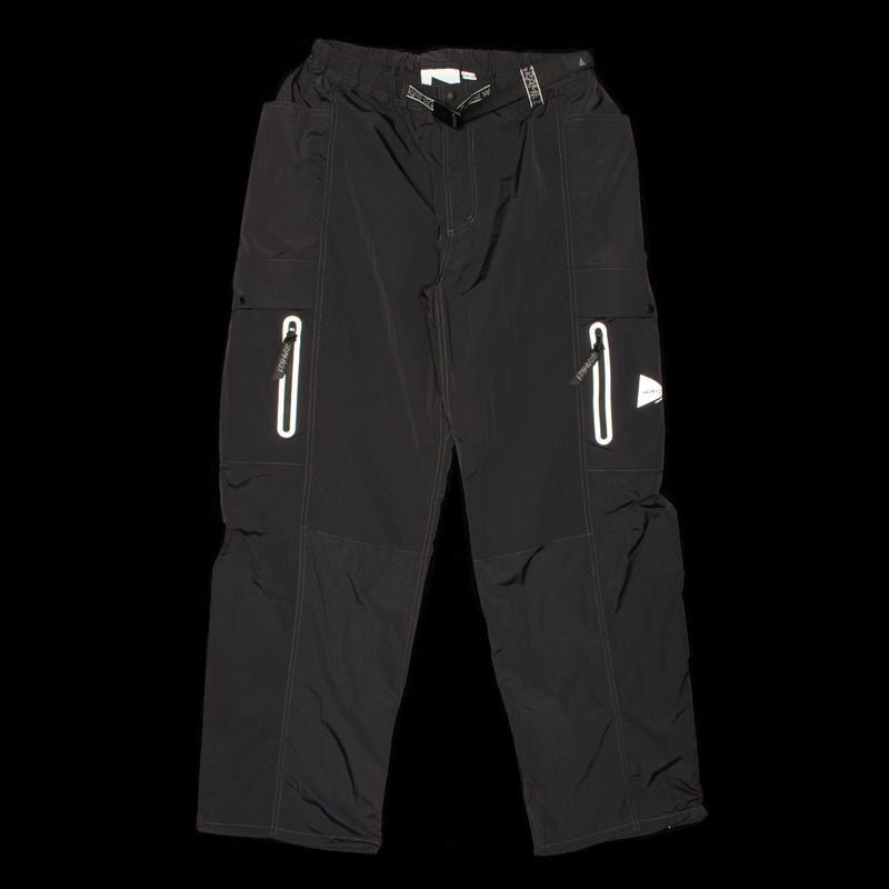 Grammici x and Wander | Patchwork Wind Pant Black