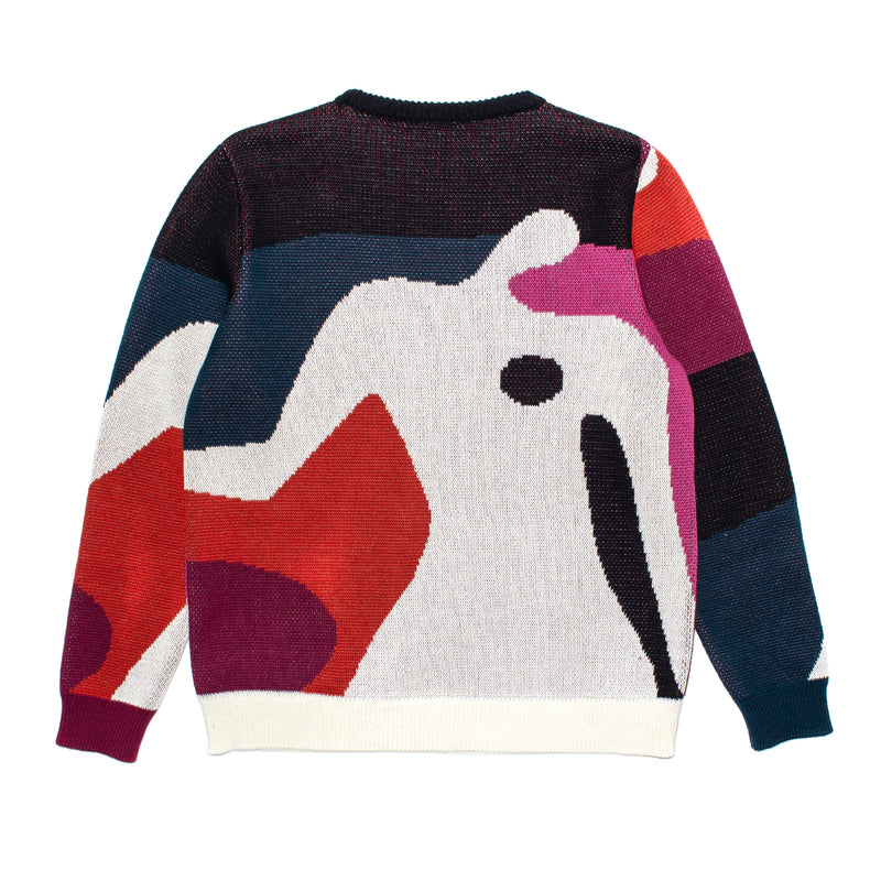 by Parra | Grand Ghost Caves Knitted Pullover