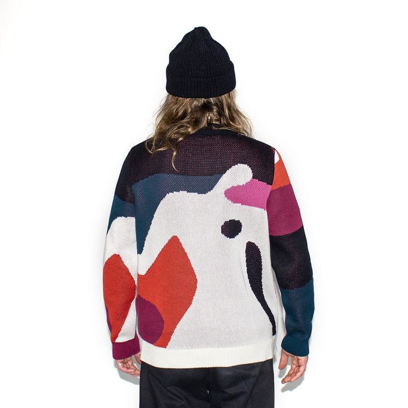 by Parra | Grand Ghost Caves Knitted Pullover