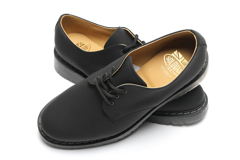 Solovair | Greasy Gibson Shoe Black