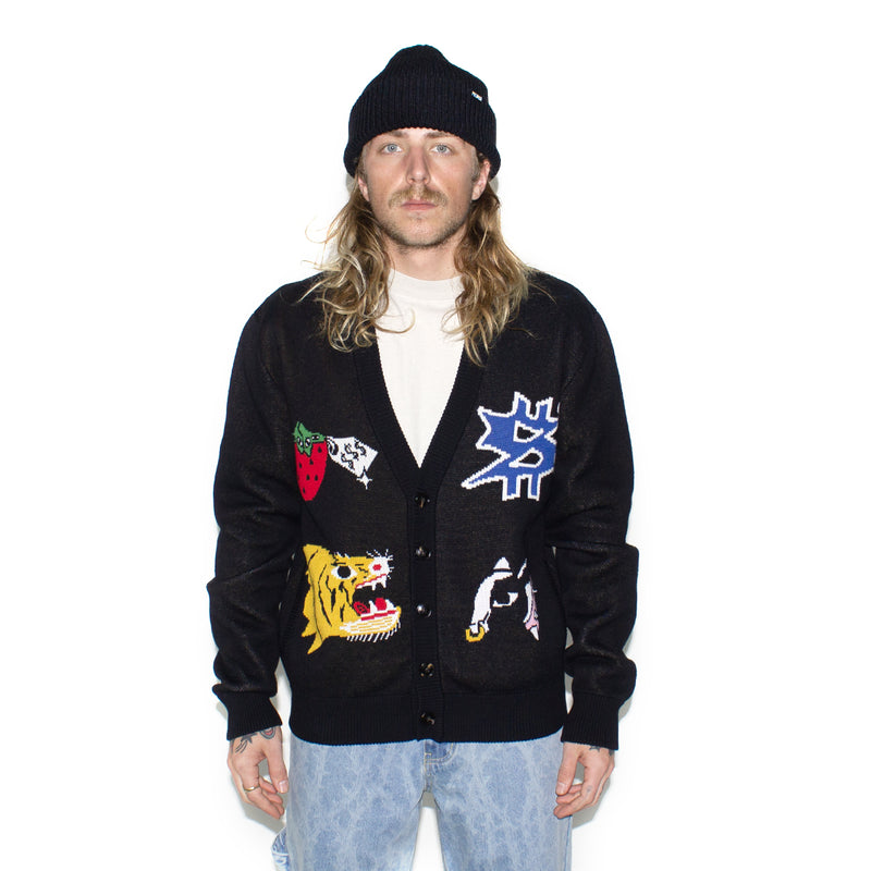 Stingwater | Groe Together Cardigan Color : Black