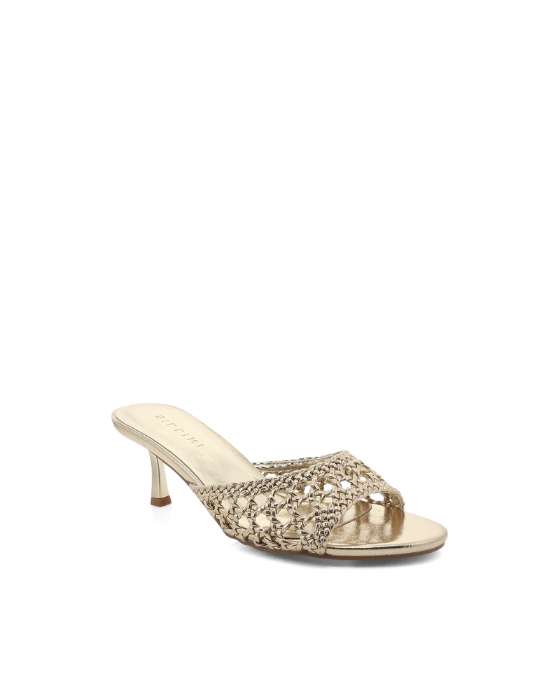GWYNDA - GOLD METALLIC-Heels-Billini-Billini