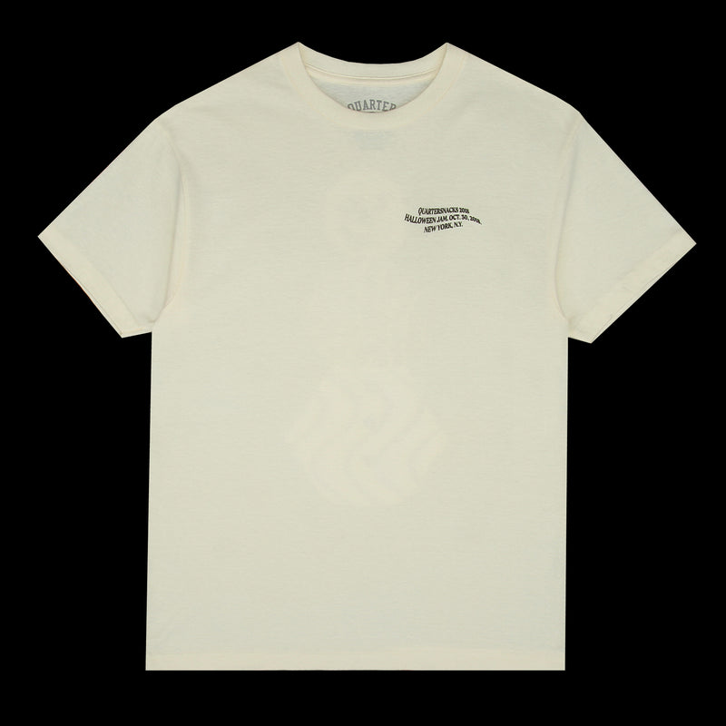 Quartersnacks Halloween Snackman T-Shirt Cream