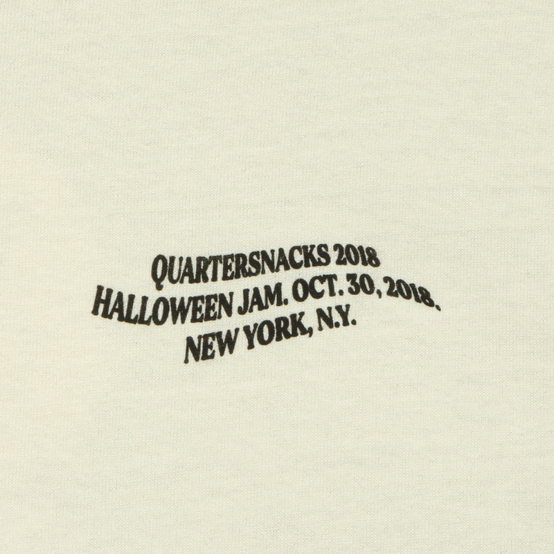 Quartersnacks Halloween Snackman T-Shirt Cream