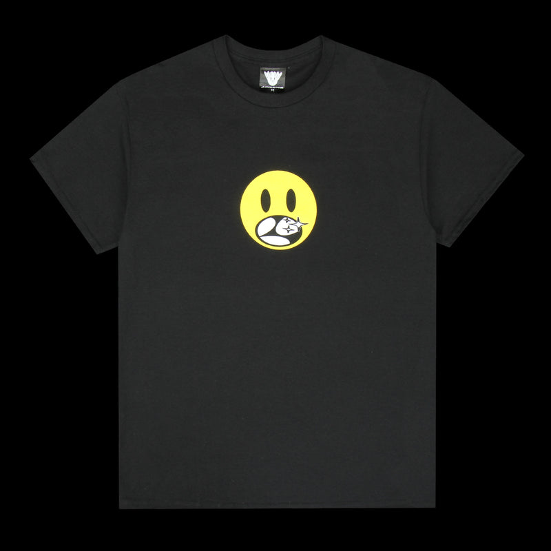 Limosine | Happy Face T-Shirt Black