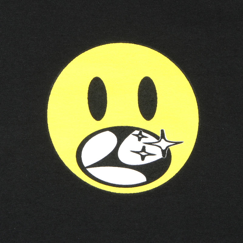 Limosine | Happy Face T-Shirt Black