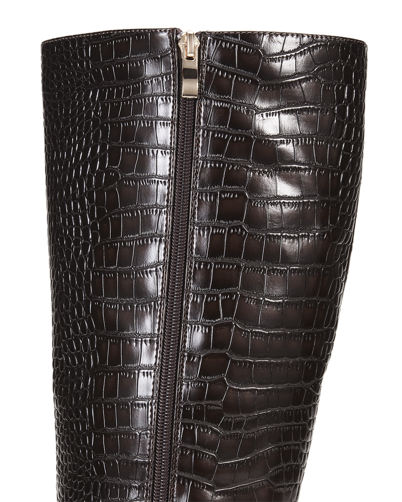 HARTWELL - DARK CACAO CROC-Boots-Billini-Billini