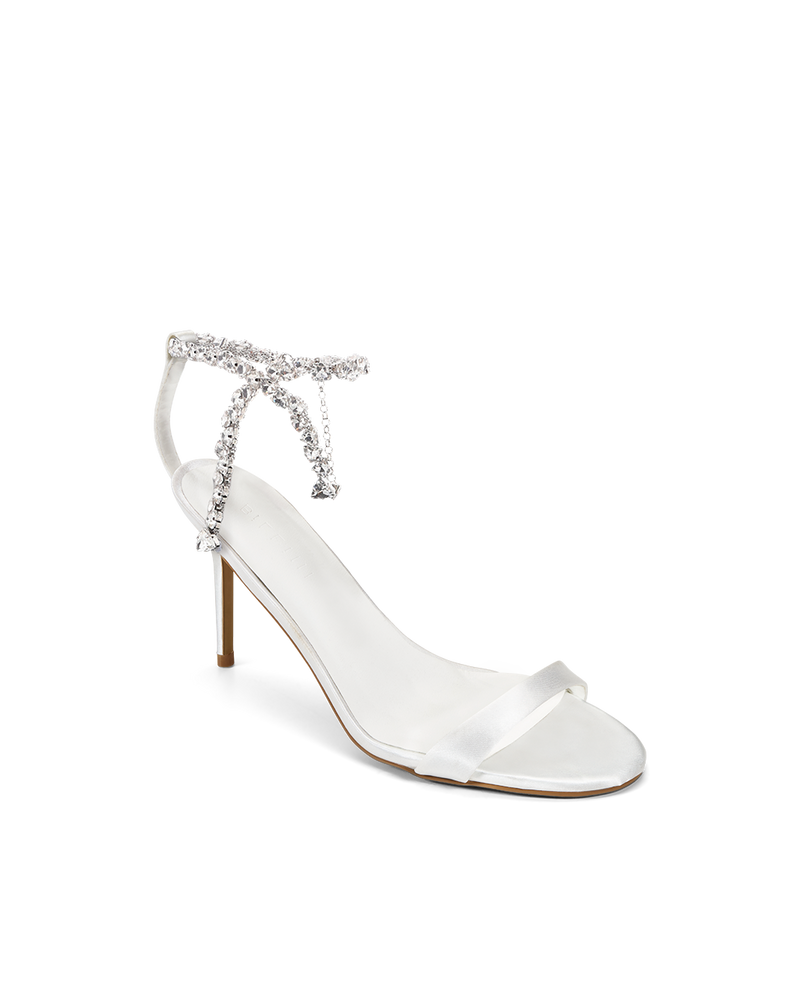 HEIDY - WHITE SATIN-Heels-Billini-Billini