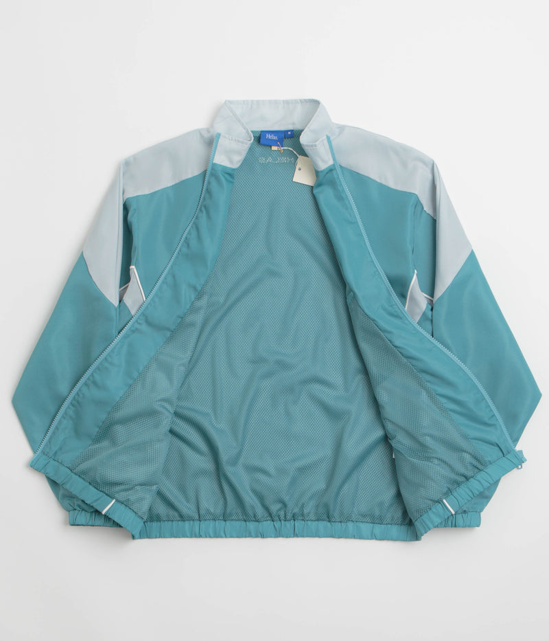 Helas Compete Tracksuit Jacket in Grey and Blue