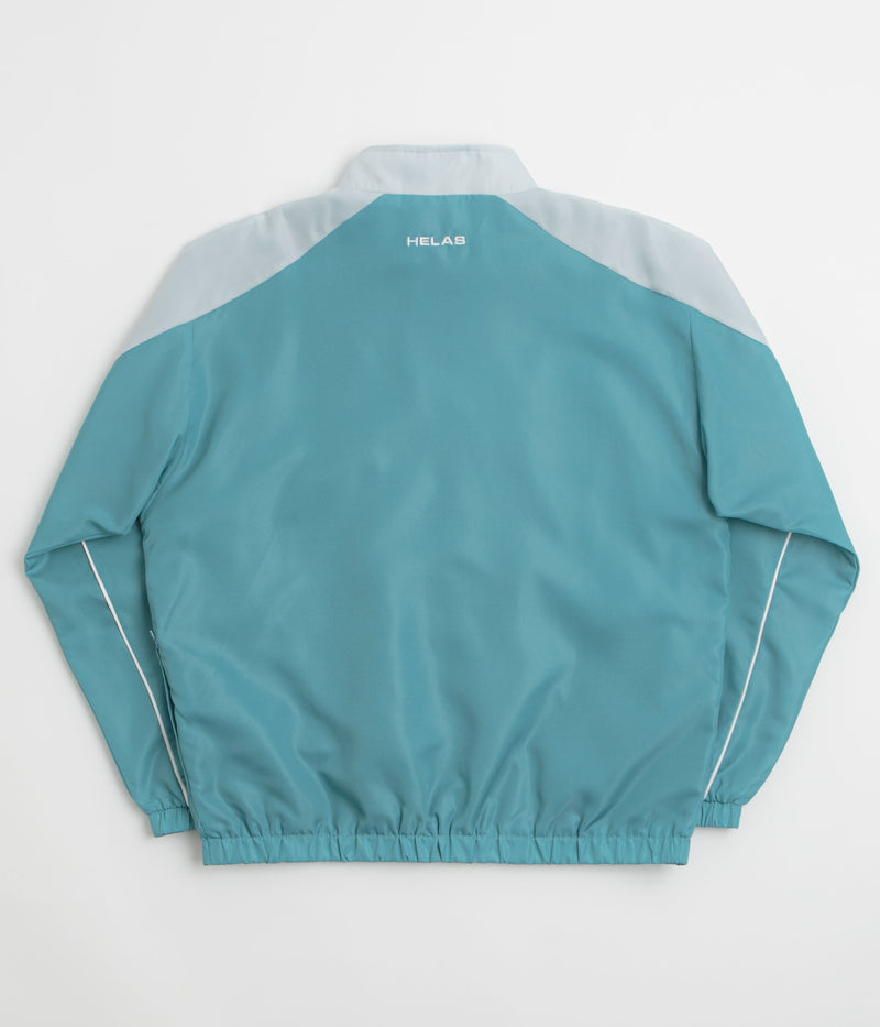 Helas Compete Tracksuit Jacket in Grey and Blue
