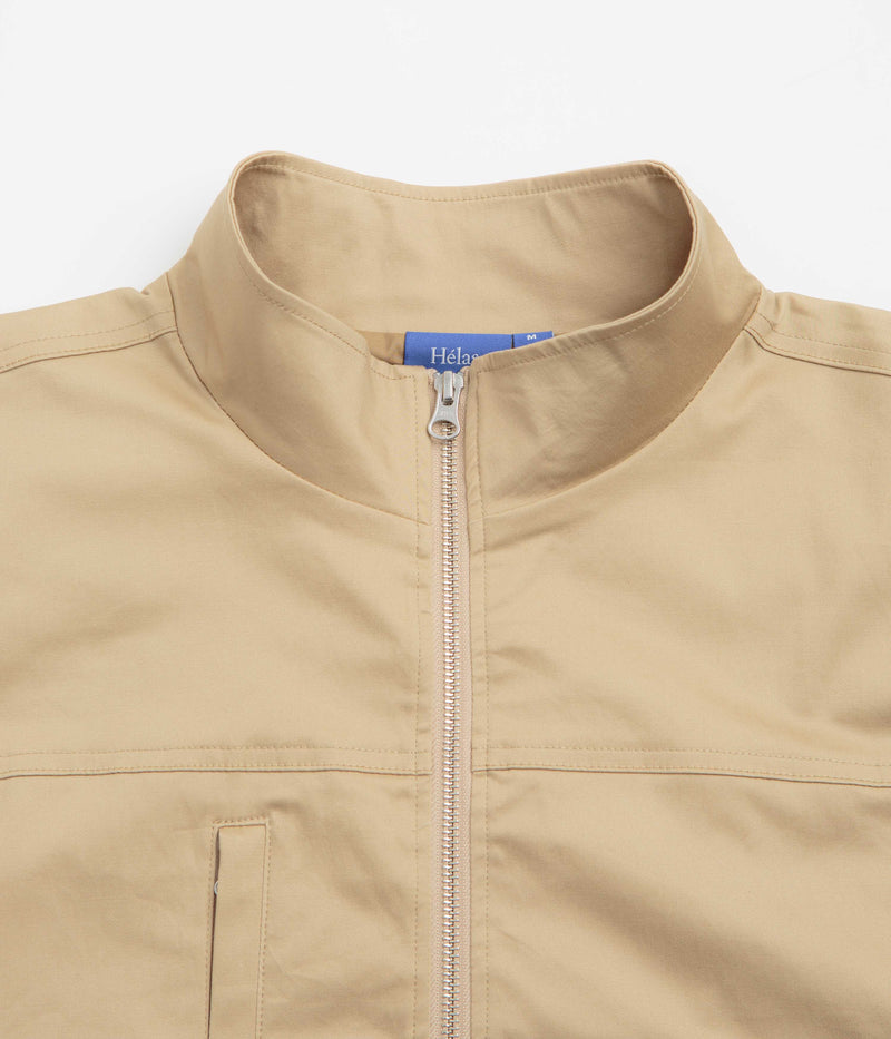 Helas Drapeau Utility Jacket in Beige