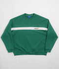 Helas Facile Crewneck Sweatshirt in Teal Green