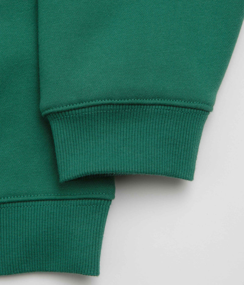 Helas Facile Crewneck Sweatshirt in Teal Green