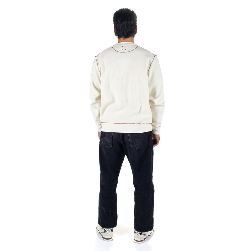 Pop Trading Company | Henley Waffle Sweat