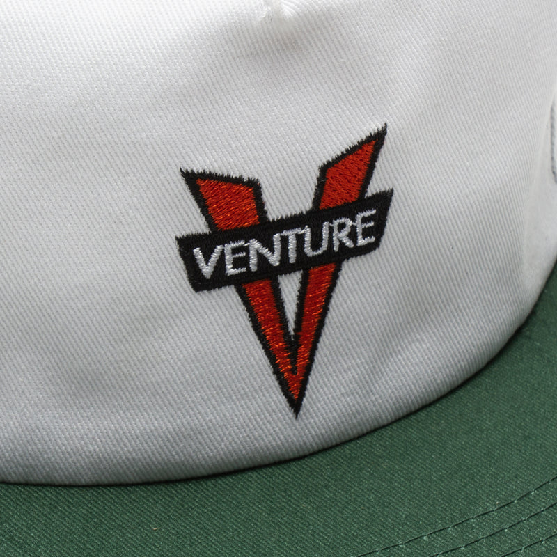 Venture | Heritage Hat Color : White / Dark Green